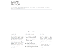 Tablet Screenshot of garvantraynor.com